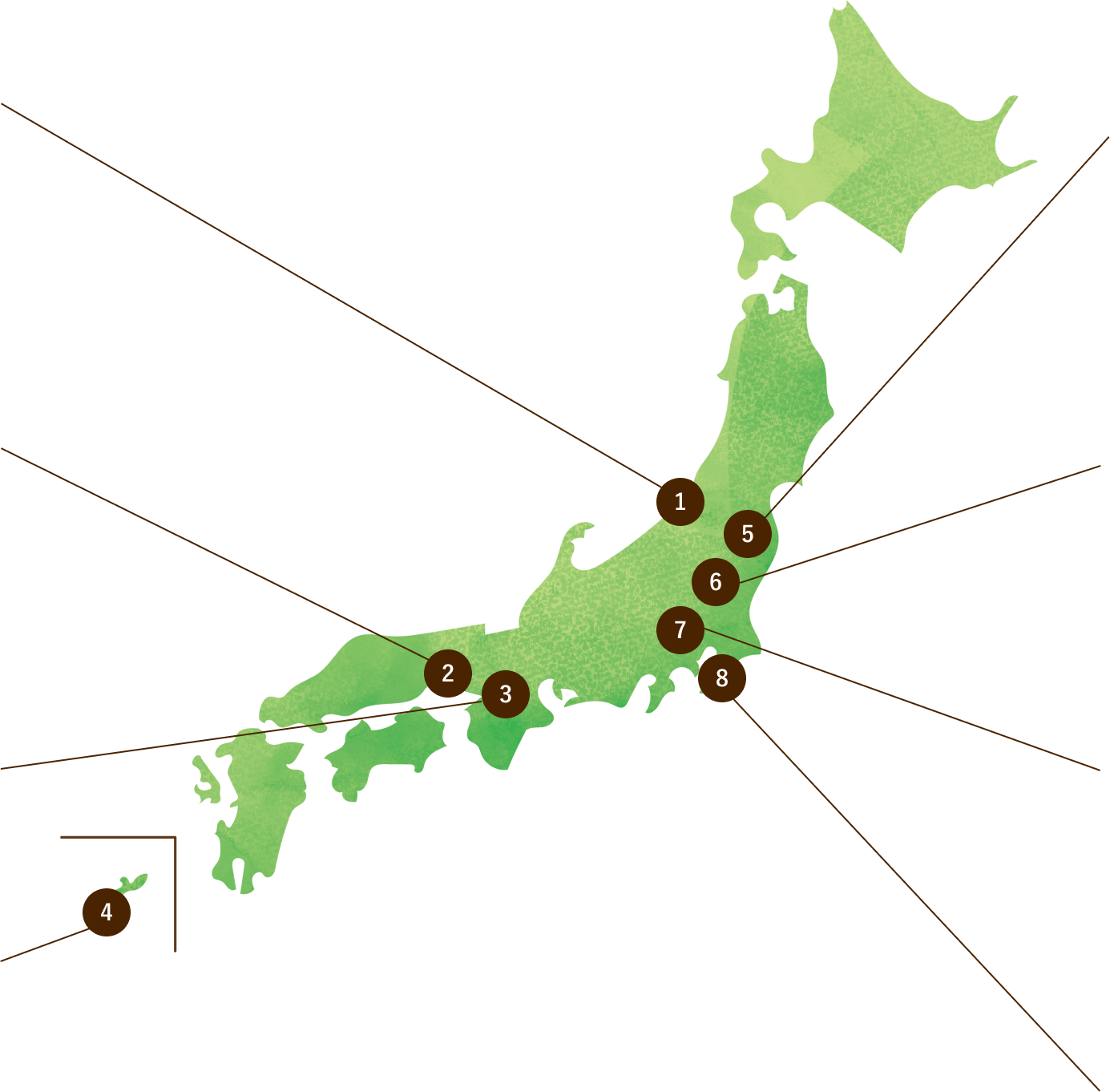 日本地図